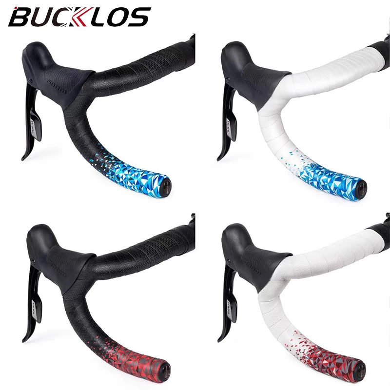 

Road Bike Bar Tape Handlebar Strap Vibration Damping Anti-Vibration EVA Handlebar Tapes Colorful Wrap with Bar Plug High Quality