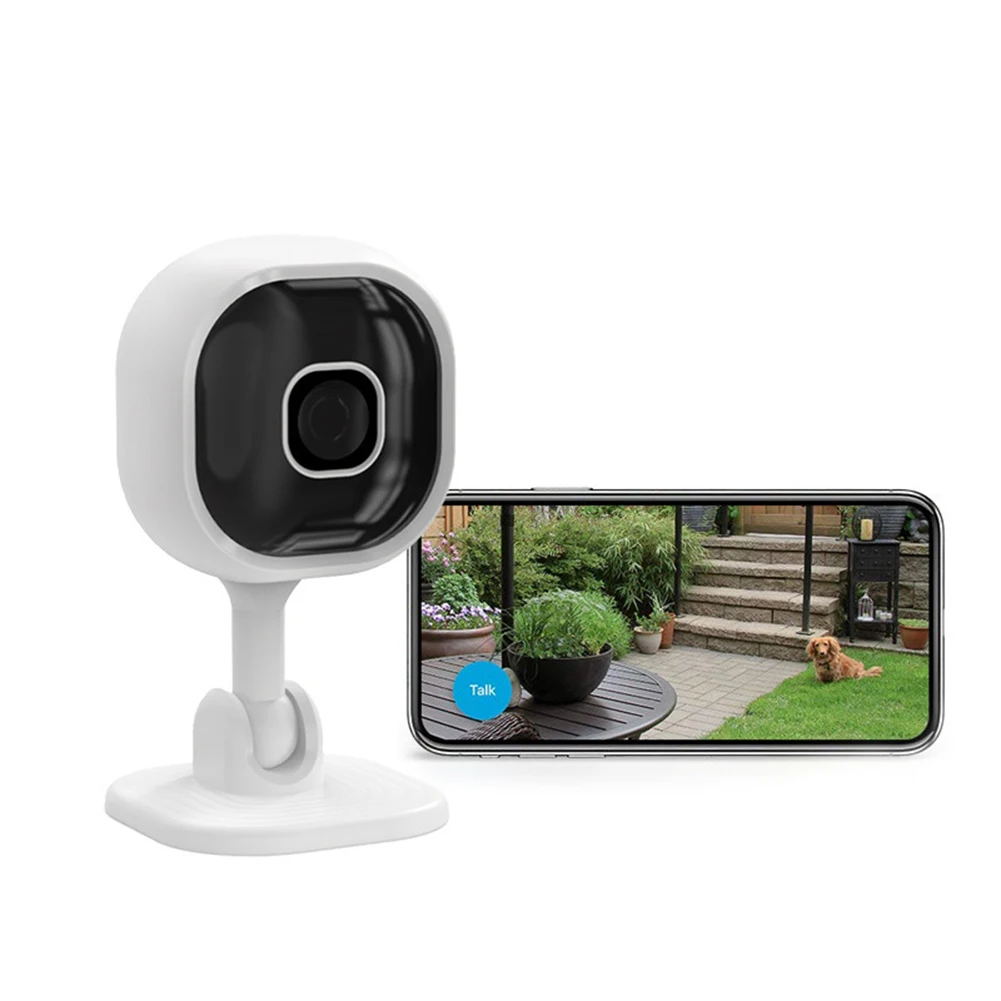 

HD 1080P Home Camcorder Two-Way Audio Surveillance Camera Infrared Night Vision Alarm Function Remote Monitoring for Office Home