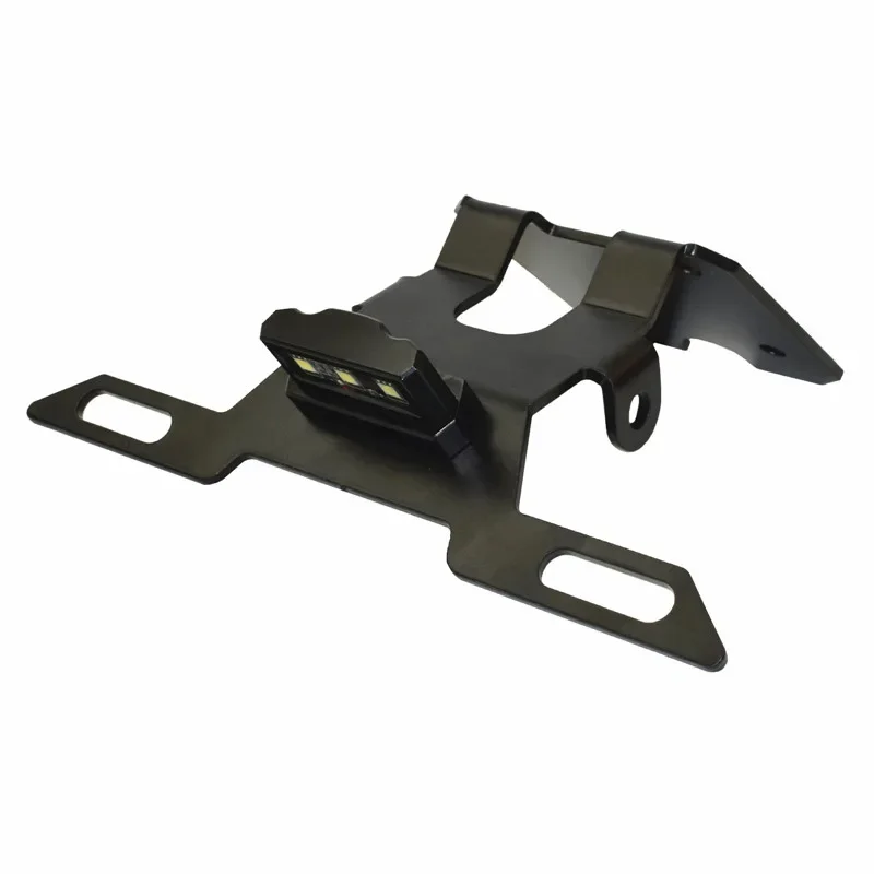 Задний держатель номерного знака мотоцикла рамка со светодиодной подсветкой