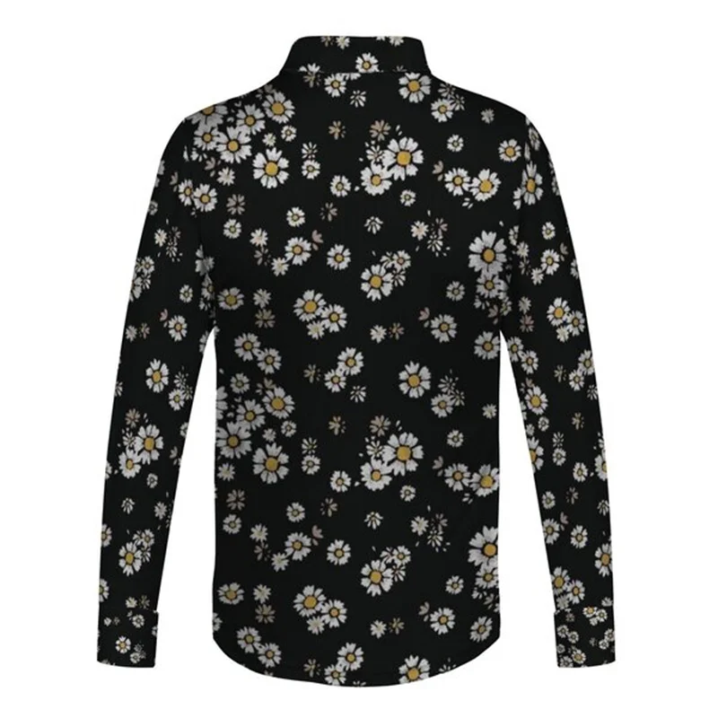 

Men's Long -sleeved Shirt 3D Printed Shirt Fashion Popular Top
