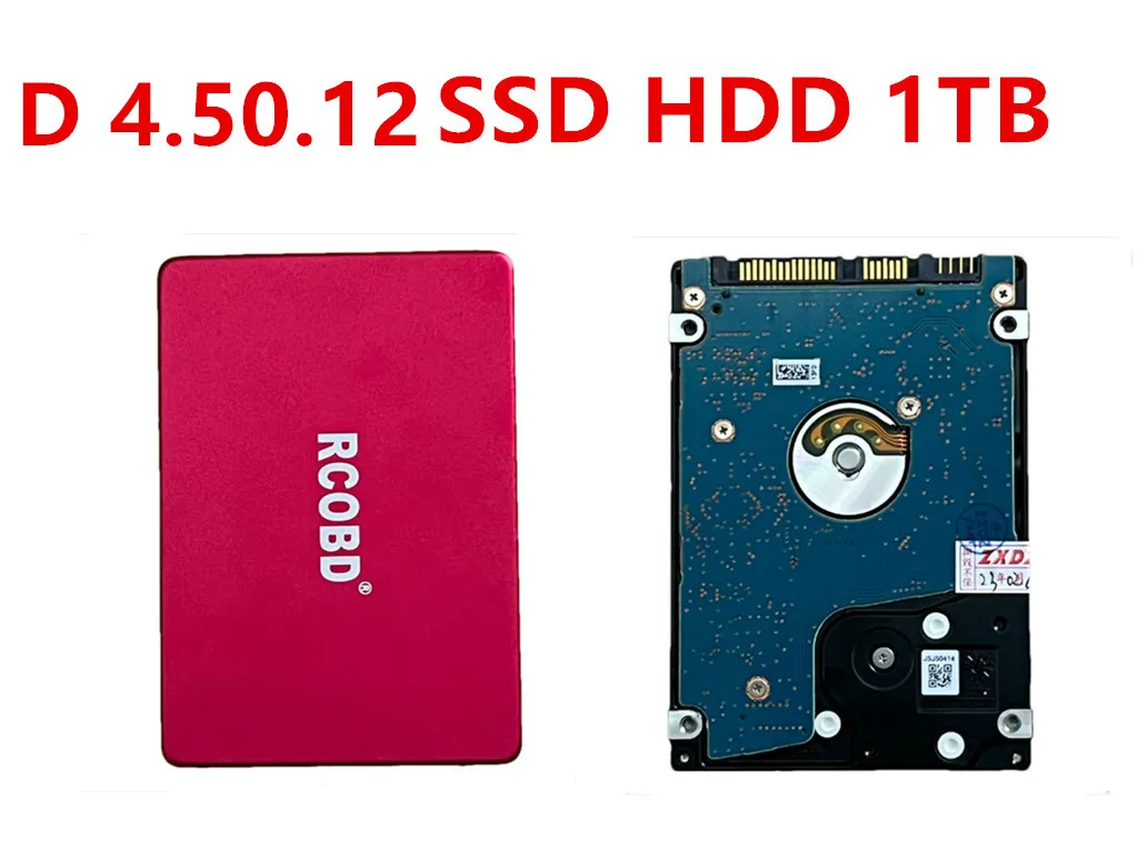 V2024.12 для программного обеспечения BMW ICOM 1 ТБ SSD D 4.50.12 P 72.0.300 с программированием