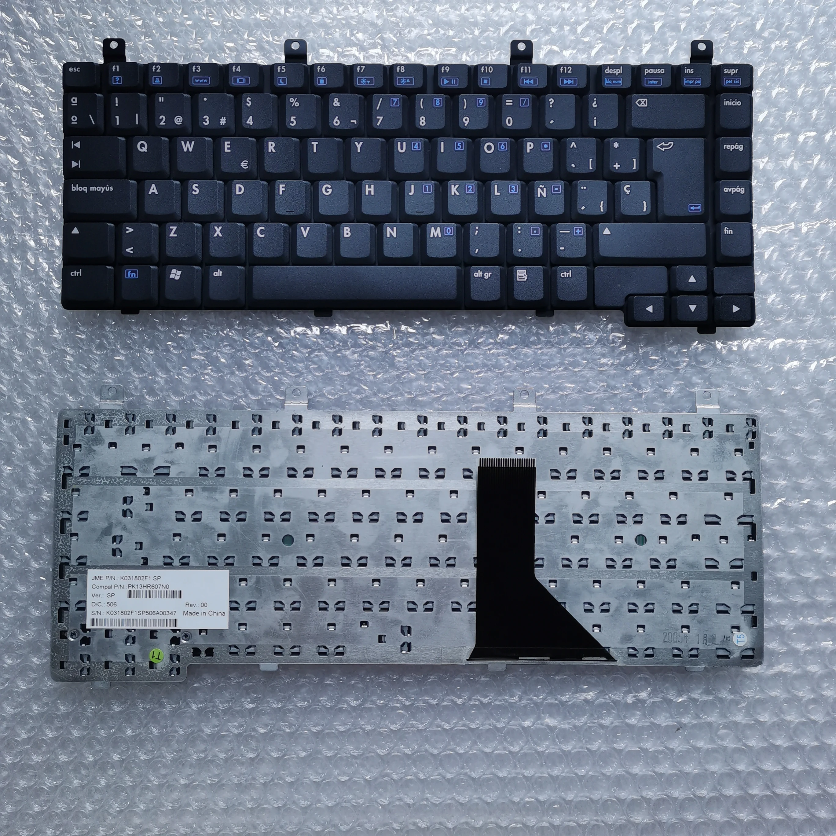 

Клавиатура для ноутбука XIN для HP Pavilion L2300 DV5000 ZE2000 ZE2300 ZE2500 ZV5000 ZV6000 ZV5000 M2000 R4000 V2000 C300 C500 с испанской раскладкой