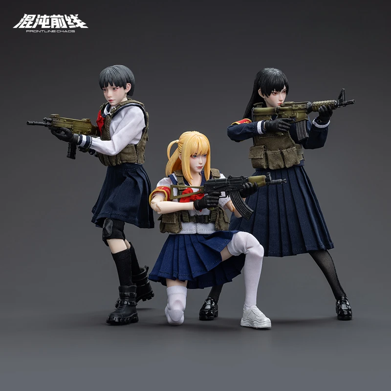 FRONTLINE CHAOS Series Lowe/Bourbon/Deer/DR.white/NO.77/AMY/Dora/Xena Аниме Фигурка Модель Коллекция Игрушки