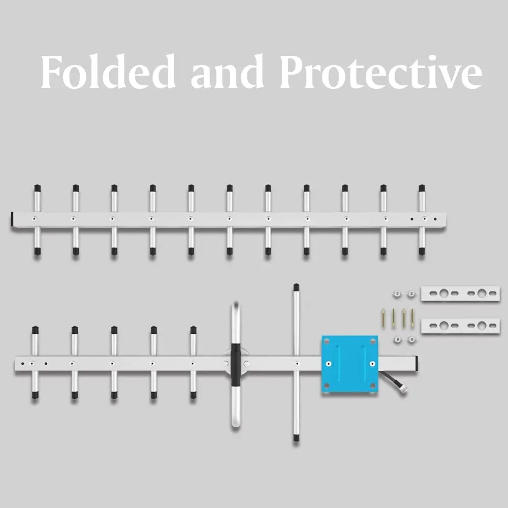 Направленная уличная Антенна Yagi 2700 МГц 20 дБи 18 шт. длинная Складная N Женская 2G 3G 4G