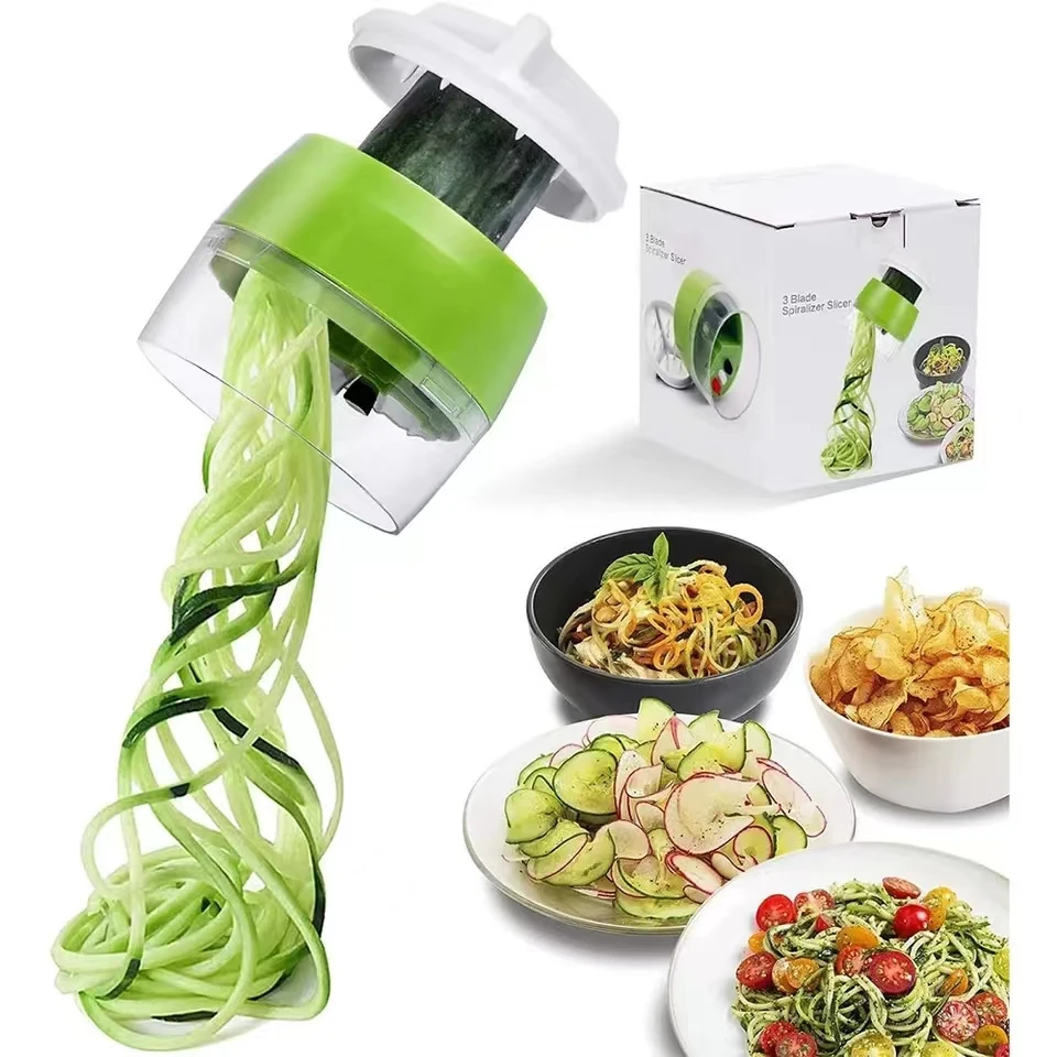 

Spiral Creative Kitchen Multifunctional Grater Rotating carrot cucumber peeler and slicer Vegetable cutter