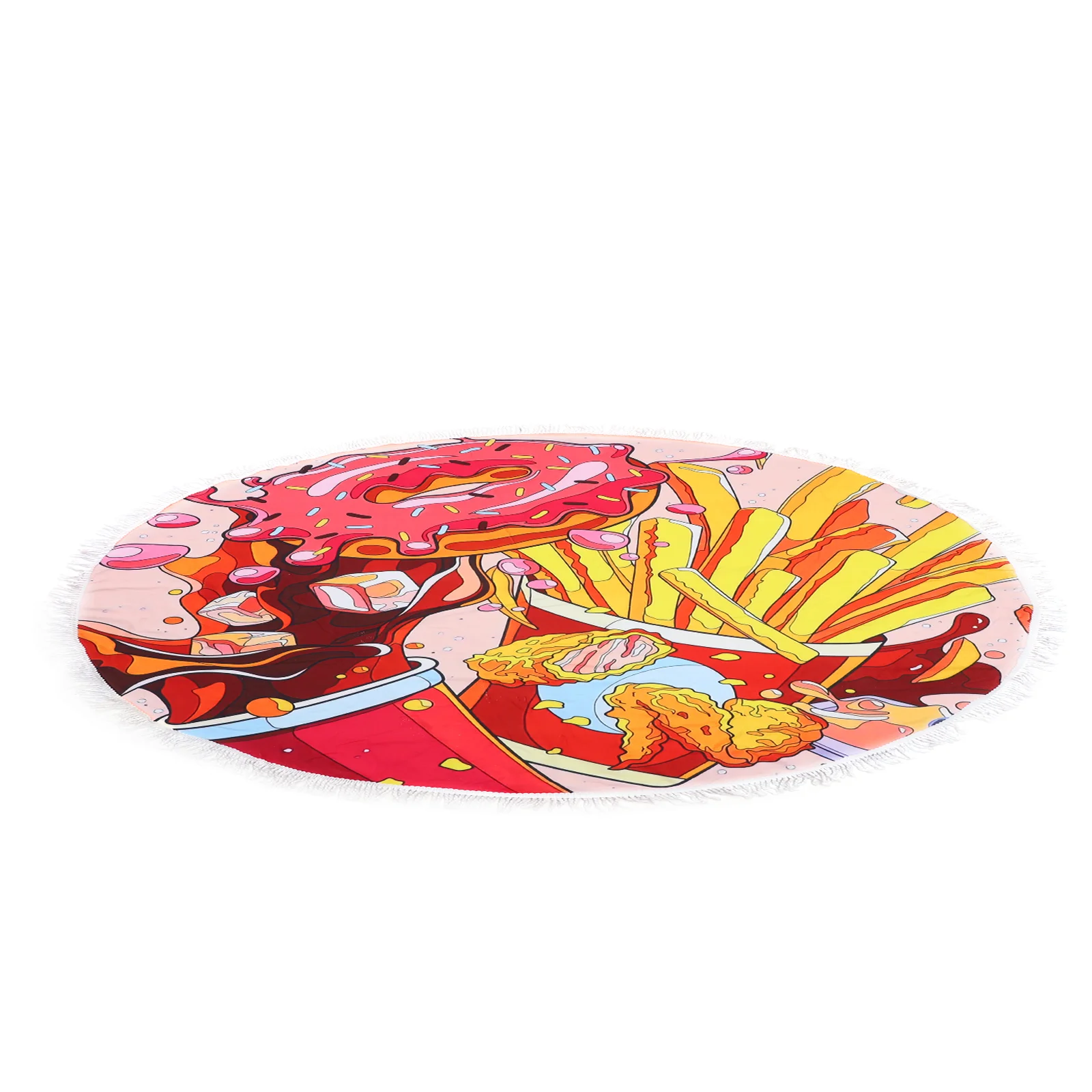 

Beach Towel Towels Large Bath Shower Mats Place Round Reusable Sand Swimming Blanket Floor Oversize Body Decor Bulk Gift Bathing