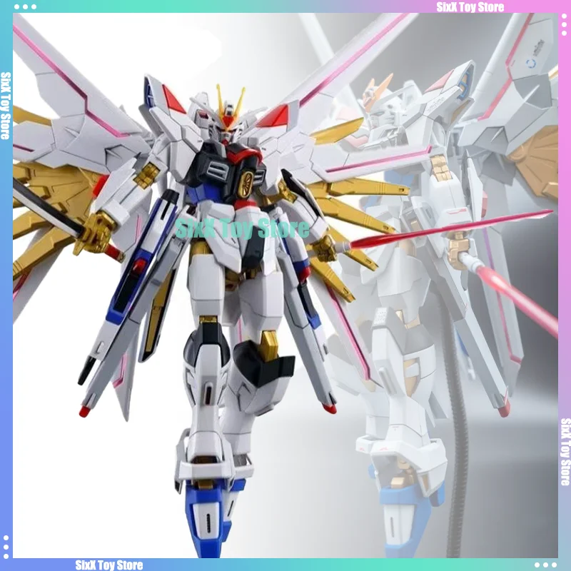 В наличии GAOGAO DUIJUE HG 1/144 Mighty Strike Freedom Seed Assembly Model Kit Фигурки Робот Пластиковая модель