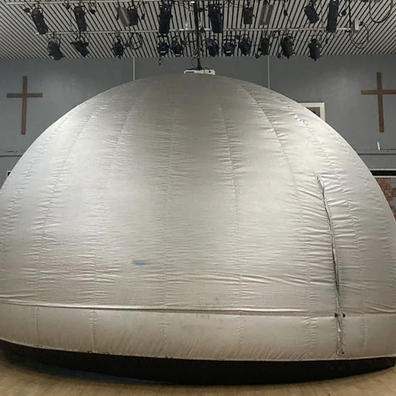 Портативная надувная проекционная купольная палатка для планетария кинотеатра