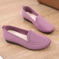 women shoes summer breathable flats shoes outdoor walking slip on flats ladies spring soft sole luxury shoes women loafers