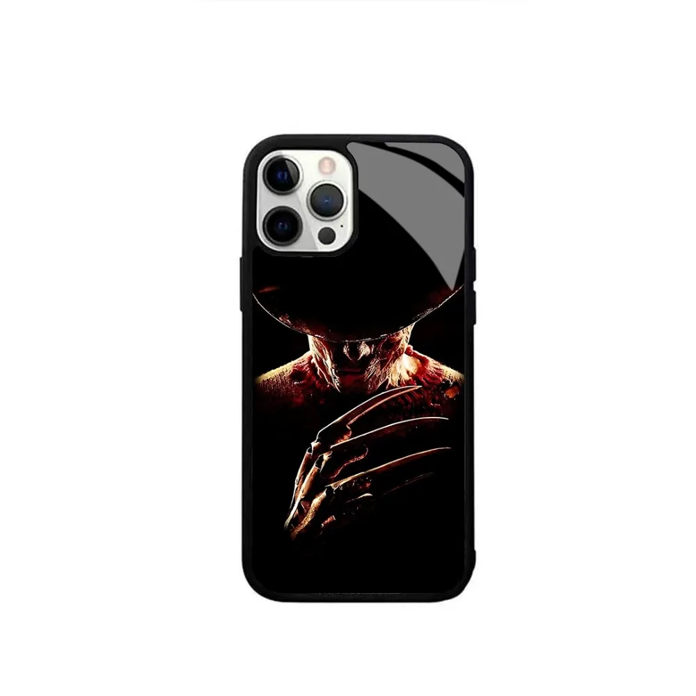 K-Krueger F-Freddy Horror Phone Case For IPhone 16 15 14 13 Pro Max 11 12 Mini Alex Mirror Magsafe Wireless Charging Cover