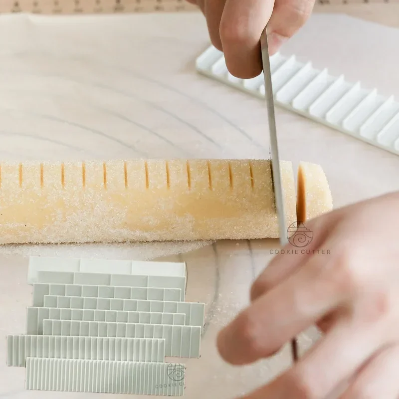 8 шт. линейка для измерения толщины торта Кухонное глазирование Бисквитное