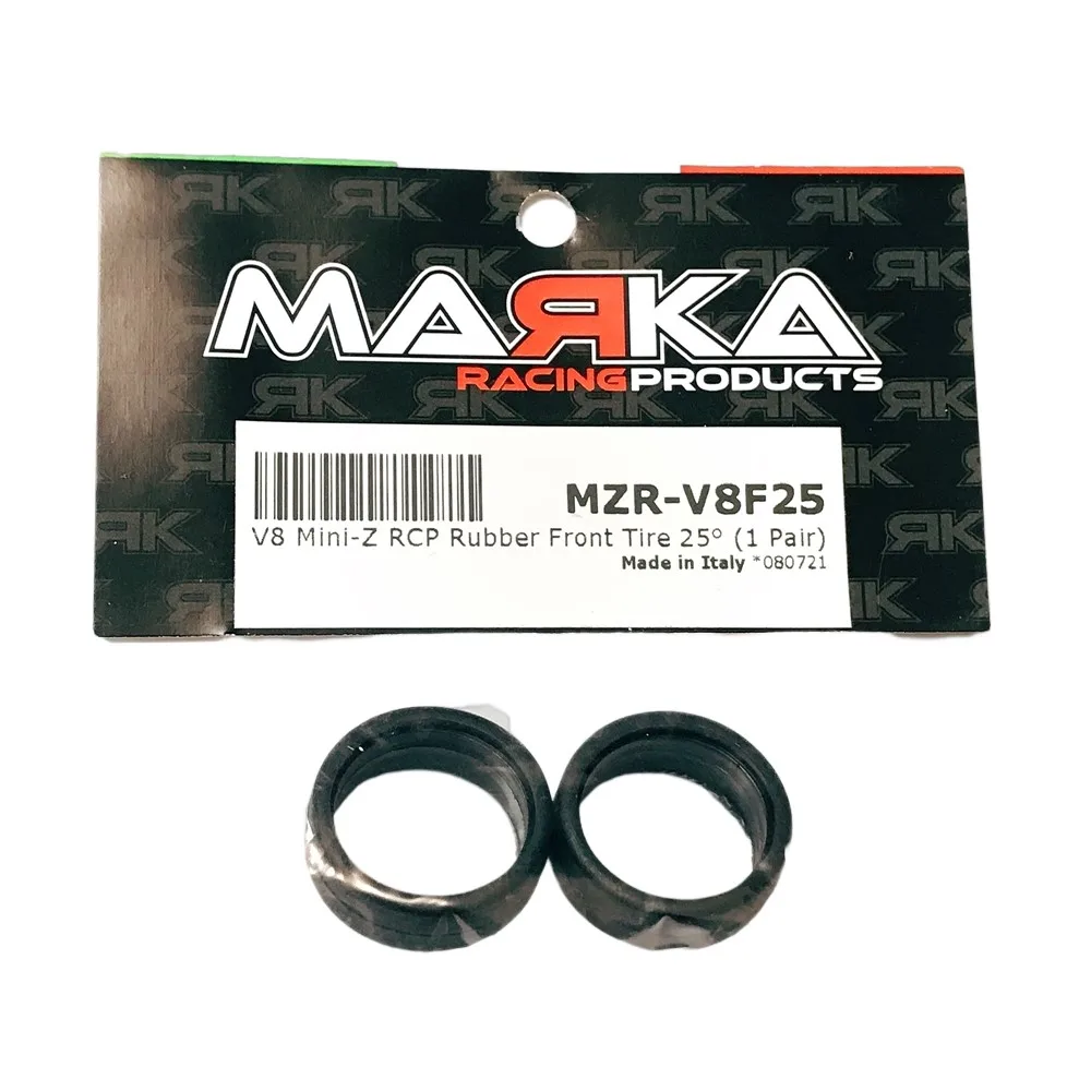 MARKA V8 MINI-Z RCP резиновый передний шиномонтаж 1 пара для KYOSHO MINIZ MR03 AWD GLRACING ATOMIC BZ3 MRZ GLA GLR-GT