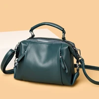 new fashion trend designer handbags for women soft leather casual boston vintage tote shoulder bags high quality messenger bag
