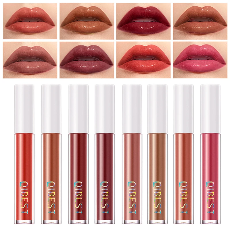 

Mirror Non Fading Lip Color for Women Pearlescent Liquid Lipstick Long Lasting Lip Glaze Multi-colored Lip Gloss Makeup Beauty