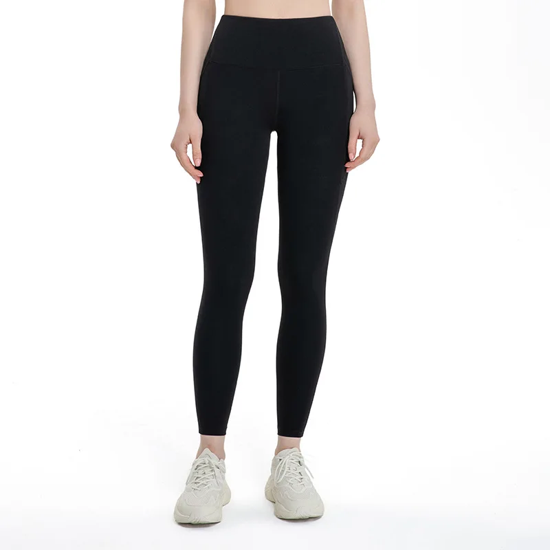 MYS Women Yoga Pants With Pockets High Waist Naked Feel Comfort Flatting Sports Leggings Fitness plus size Workout GYM Tights