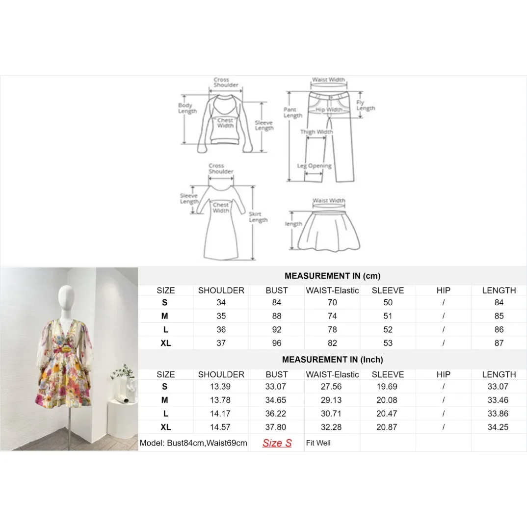 Женское платье-мини с длинным рукавом растягивающееся разноцветное Цветочное