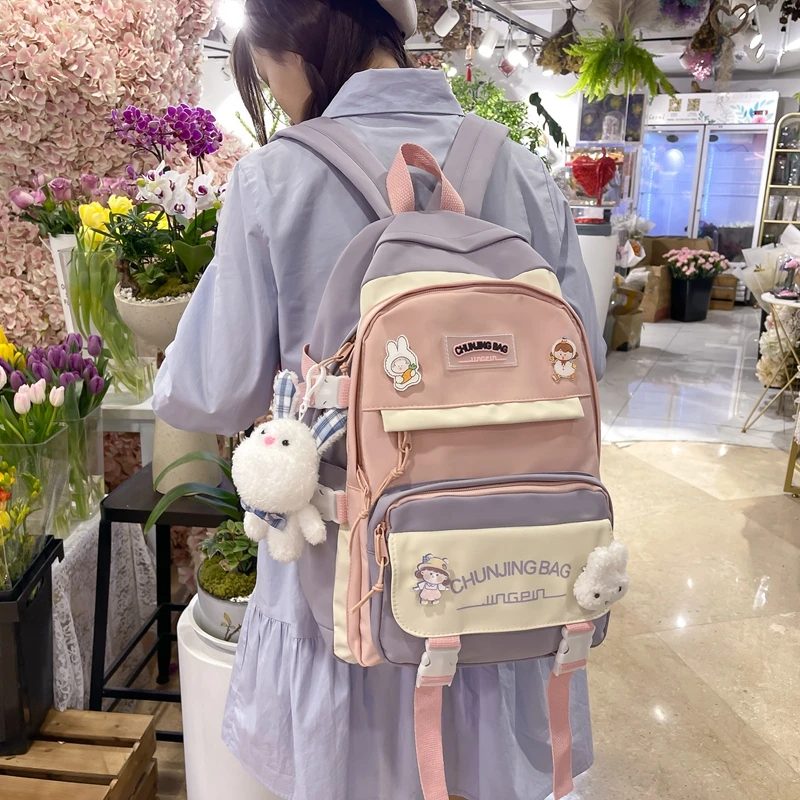 Рюкзак женский школьный вместительный в японском стиле | Багаж и сумки