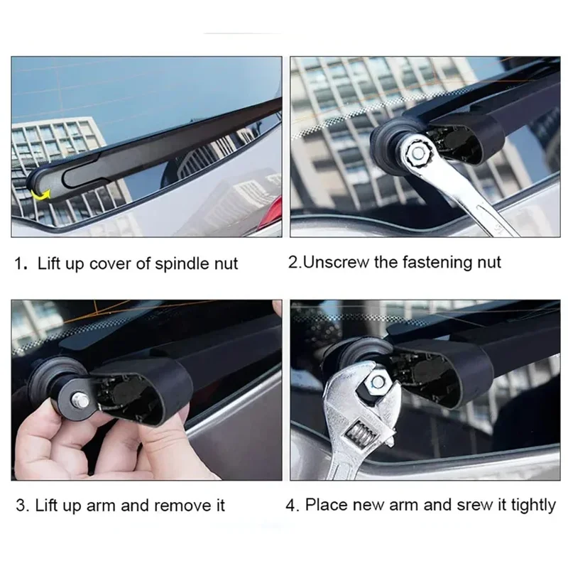 Подходит для Nissan Rogue 2014-2018 Nissan Tiida C12 Juck MK1 X-trail, заднее лобовое стекло, щетка для чистого окна задней двери 287803 JA0A (art.: 3920cd154d2b3) - 3920cd154d2b3
