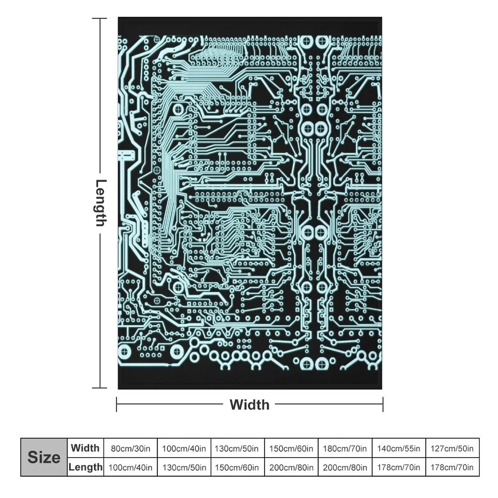 Светящееся одеяло в клетку