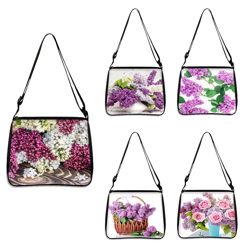 

Lilac Shoulder Bags Women Crossbody Bags Manga Kaneki Ken Ladies Handbag Messenger Bags