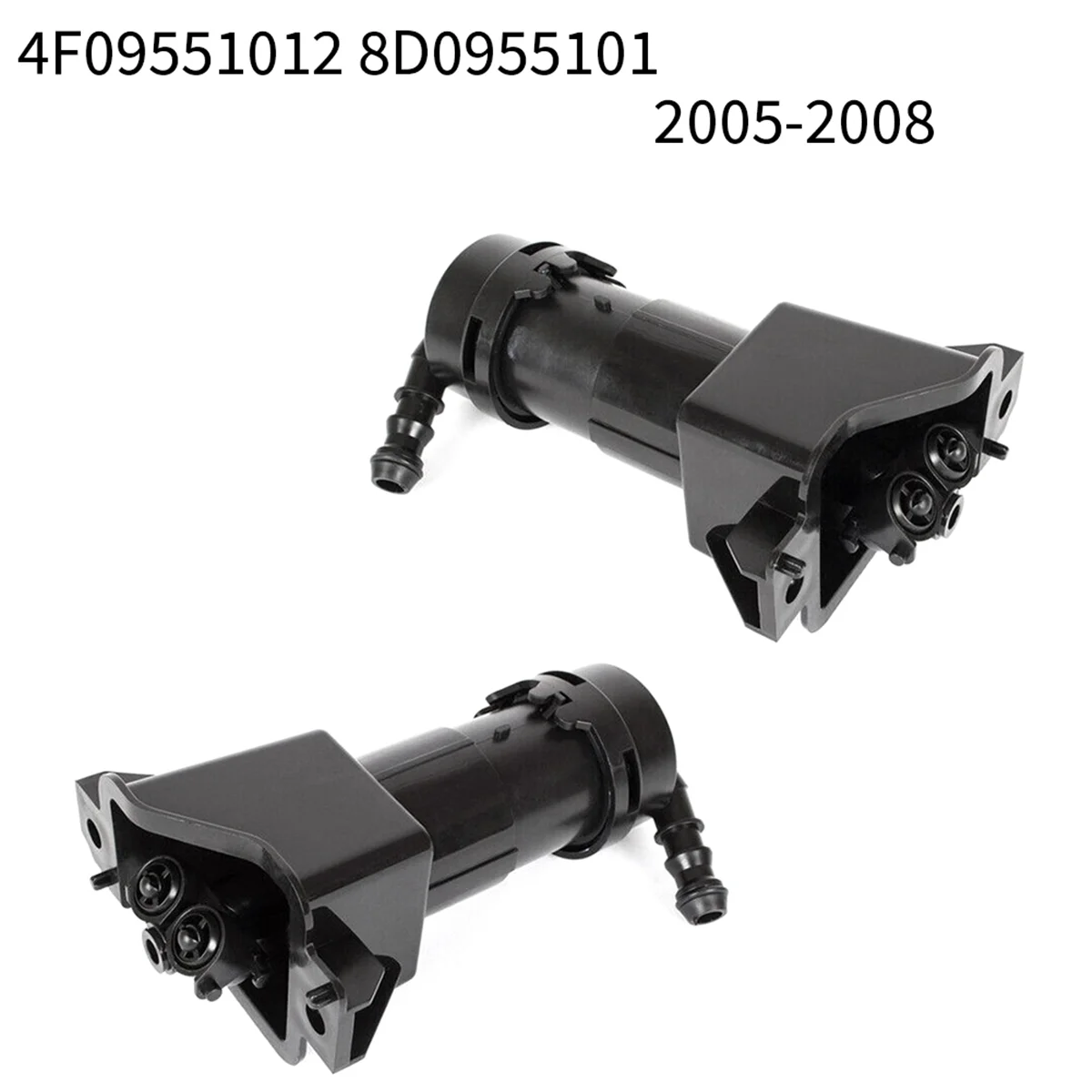 Автомобильная передняя левая и правая форсунка омывателя фар 4F 0955101 /02 8D для Audi C6 A6