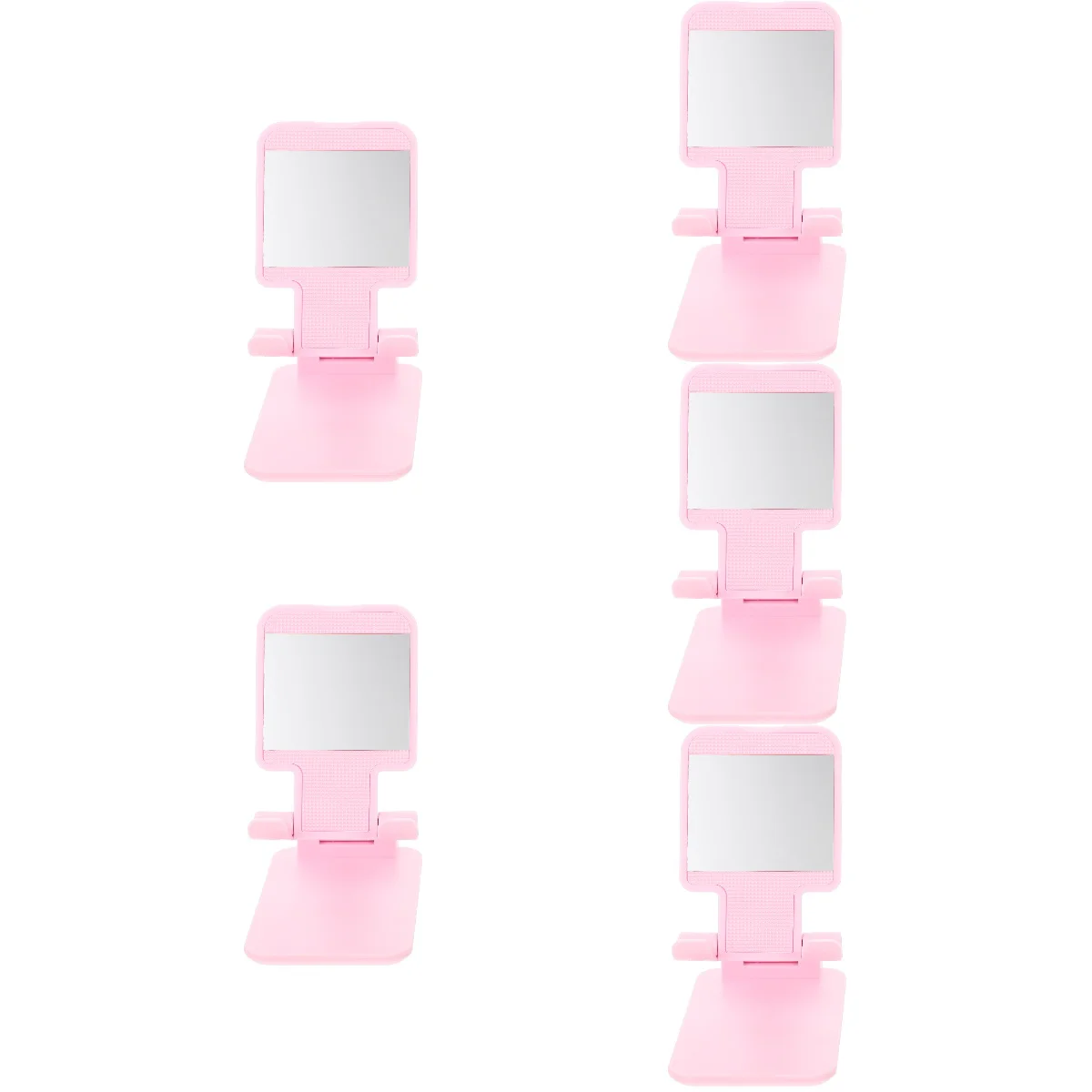 

5pcs Support Angle Height Adjustable Desktop Tablet Bracket Folding Holder