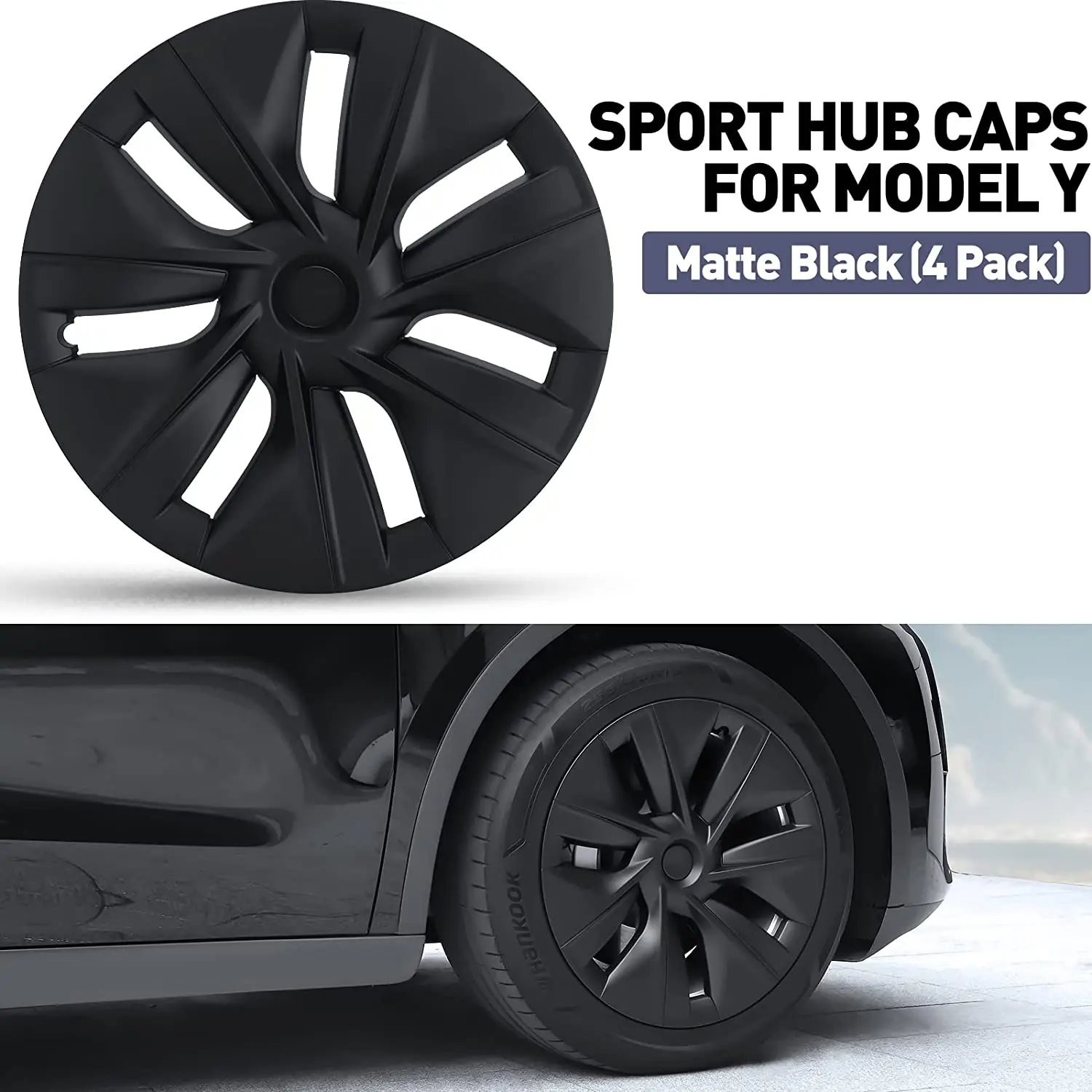 

Колпачки для автомобильных колес 19 дюймов, колпачки для ржавчины из АБС-пластика, колпачки для ступиц колеса для Tesla Model Y, аксессуары, матовый черный 2018 ~ 2022