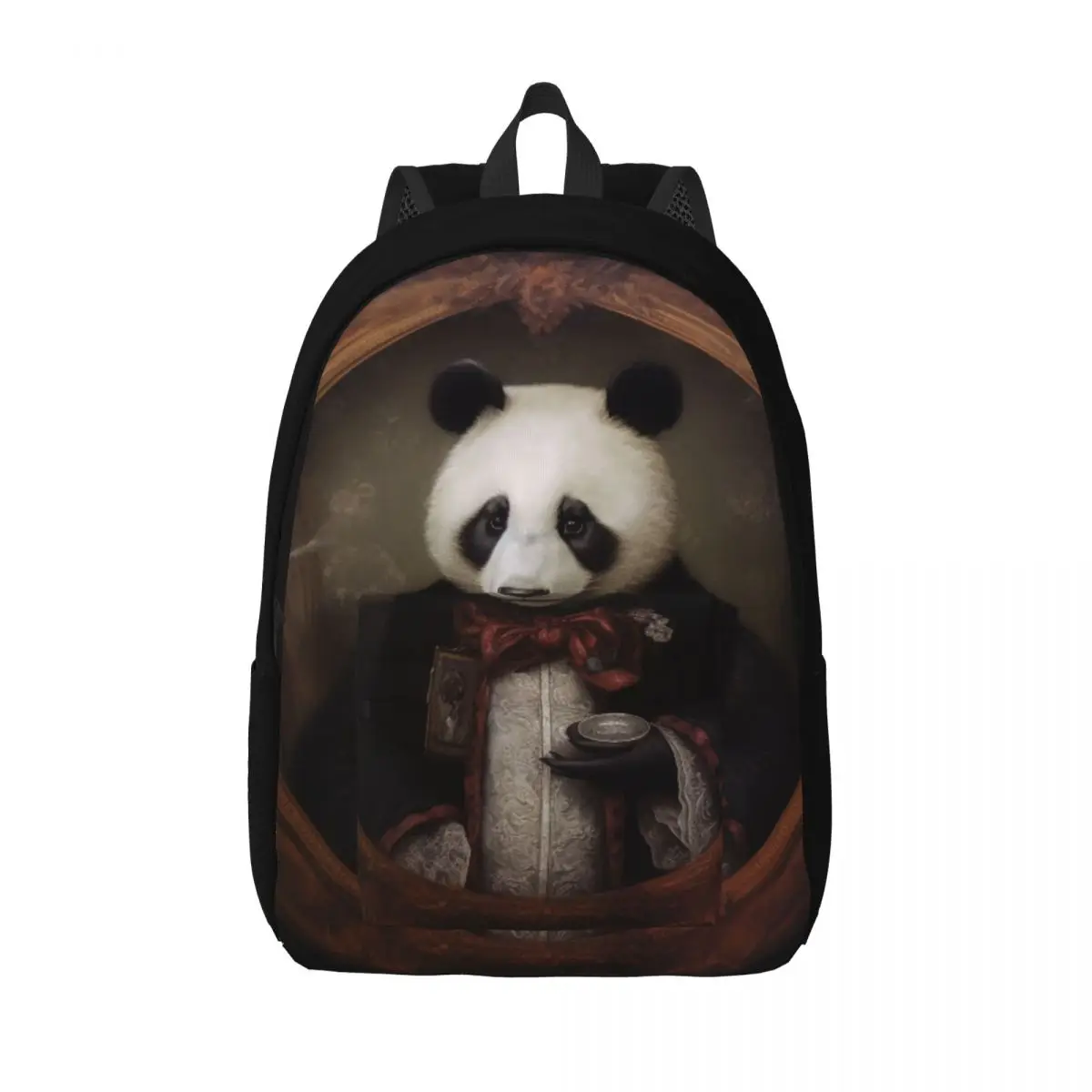 

Panda Canvas Backpacks Gothic Mystic Unisex Fashion Backpack Daily Bags