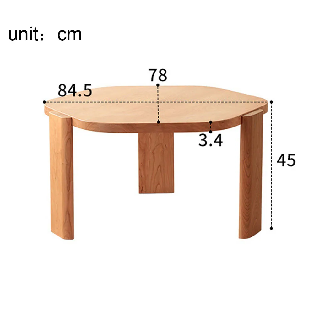 

Solid Wood Coffee Table Hexagon Coffee Table Japanese Style Multiple Venues Small Apartment Modern Simplicity
