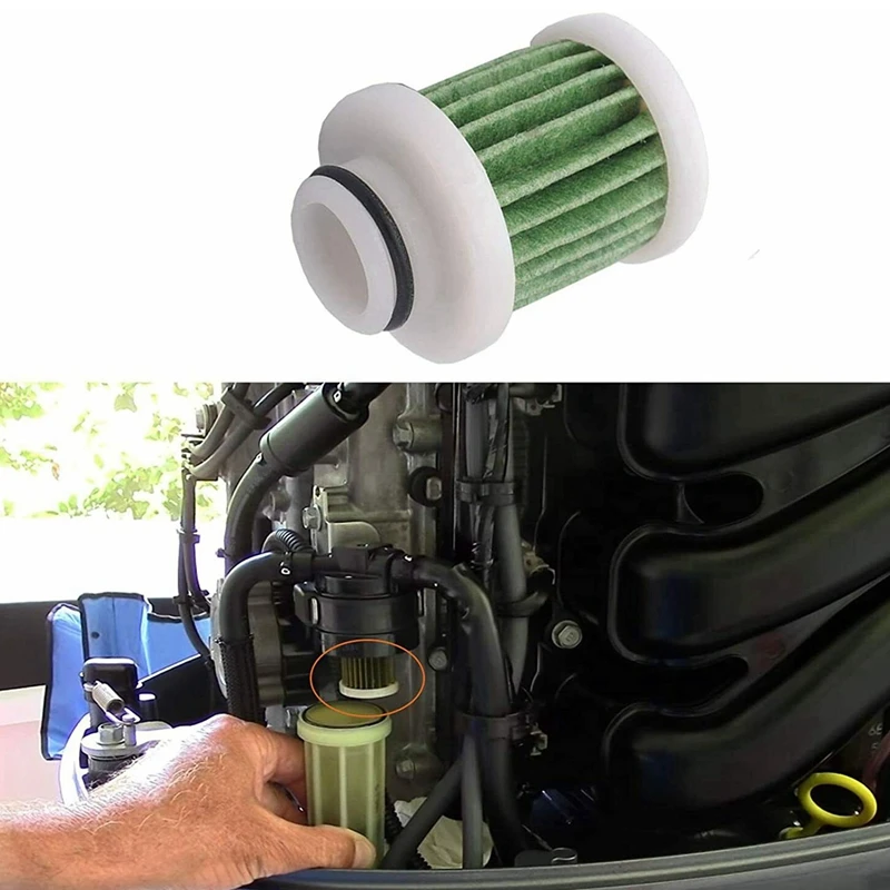 6 X первичный топливный фильтр 6D8-WS24A-00-00 для Yamaha Sierra 18-79799 F50-F115