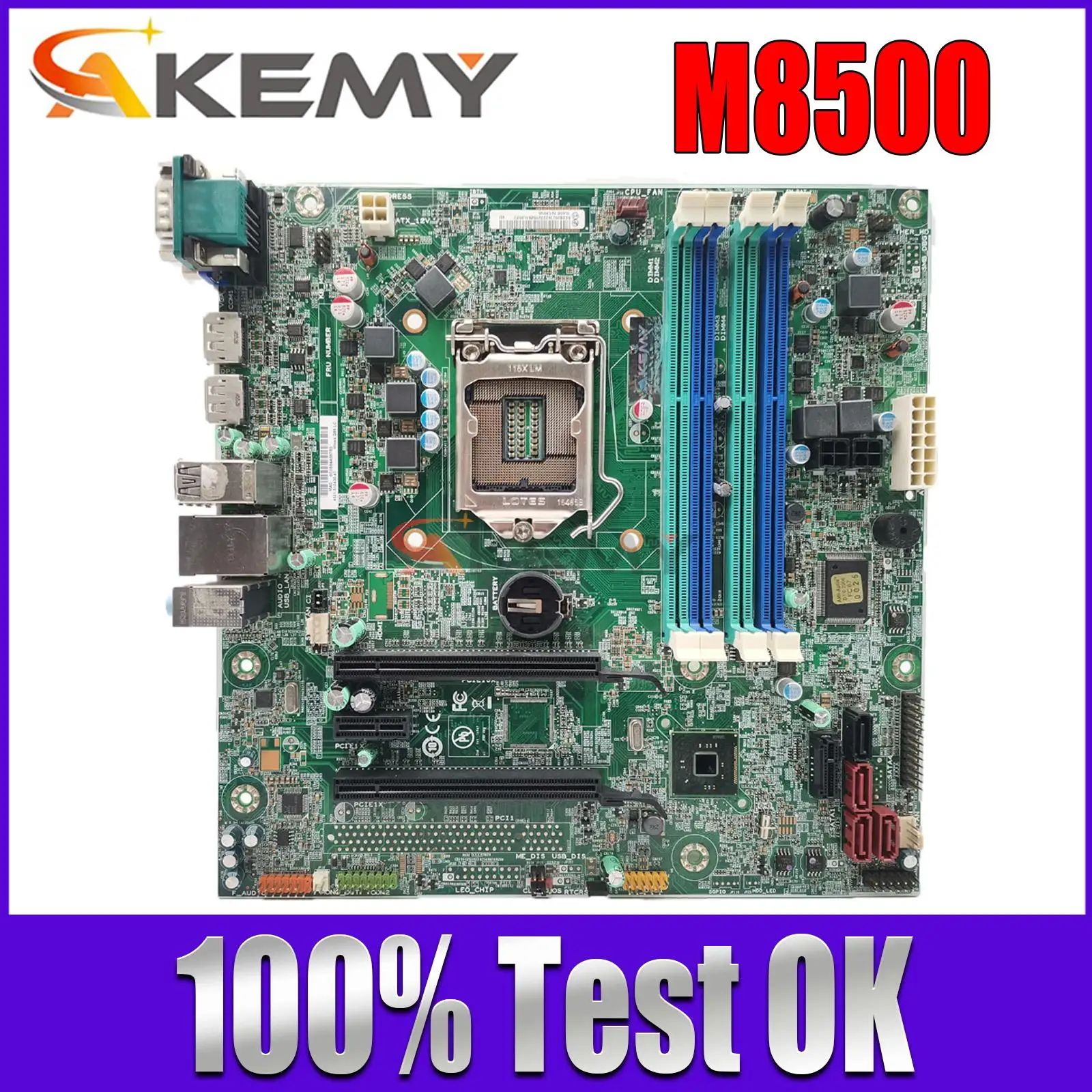 

Бесплатная доставка Для IS8XM M8500,M83 материнская плата формата SFF, Q85,FRU 03T7158 00KT260 03T7253 00KT259, работает идеально