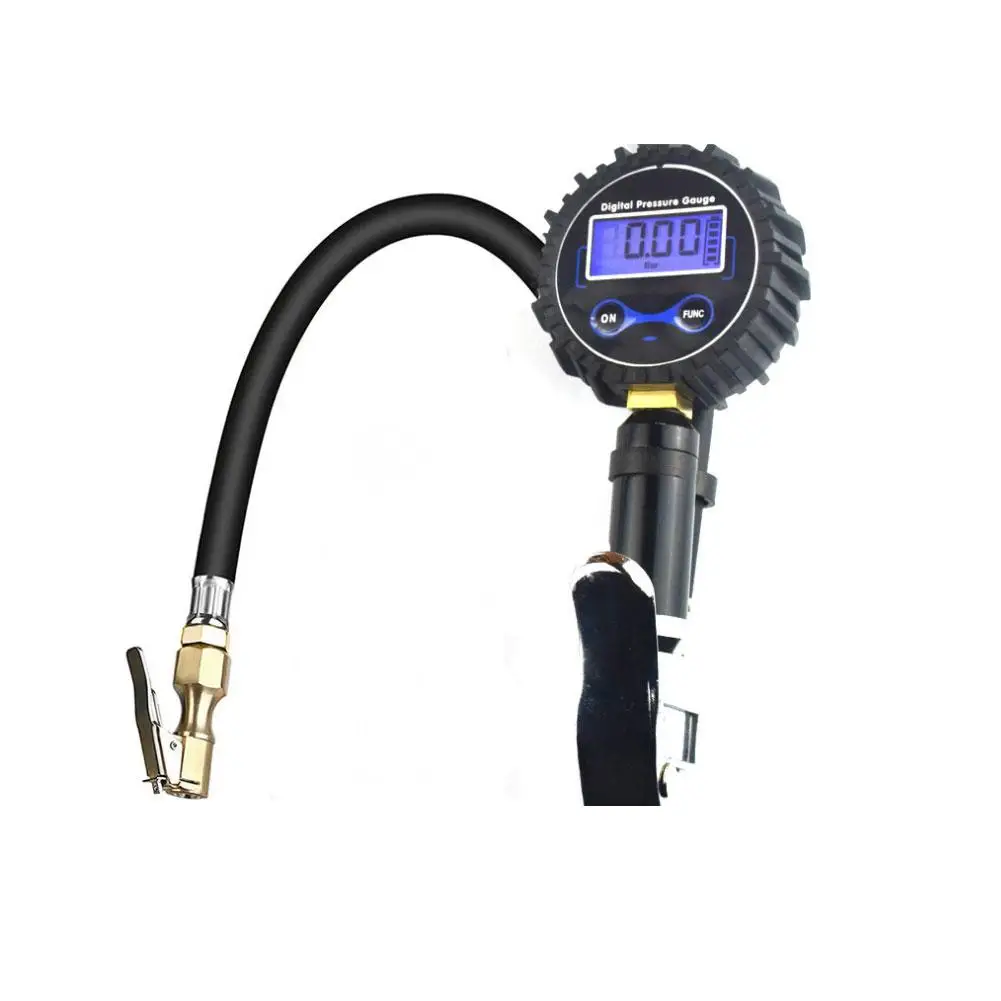 

Portable Car Digital Tire Inflator With Pressure Gauge 200 Psi Air Chuck High-precision Tire Inflation Meter Car Tyre Inflator