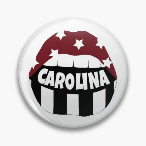 

Дизайнерская мягкая булавка для воротника с изображением Каролины звезд и губ