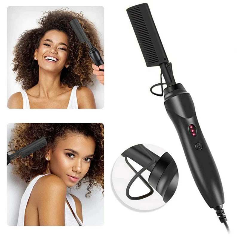 Электрический выпрямитель для длинных вьющихся волос домашнего использования