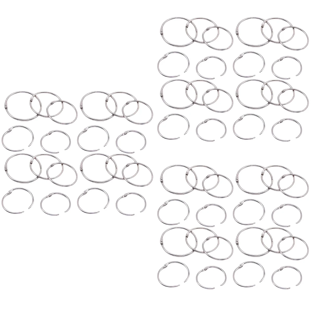 

300 For School Home Small Binder Rings Binder Rings Leaf Ring Paper Rings Book Rings Loose Leaf Rings