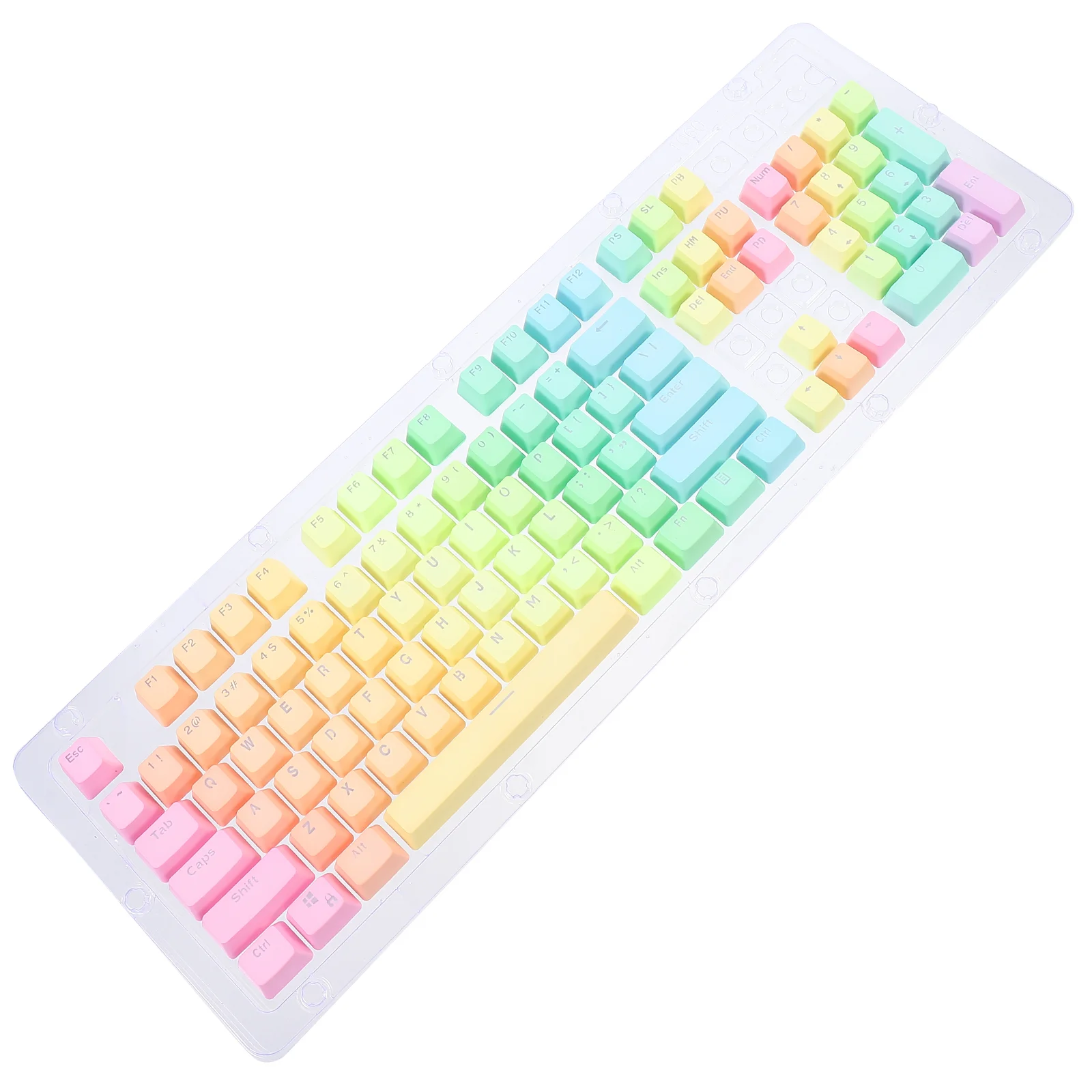 

Keycap Keyboard Key Caps Computer Mechanical Replacement Keycaps Gaming Accessory Keyset Cover Sets Pudding English Layout Pbt