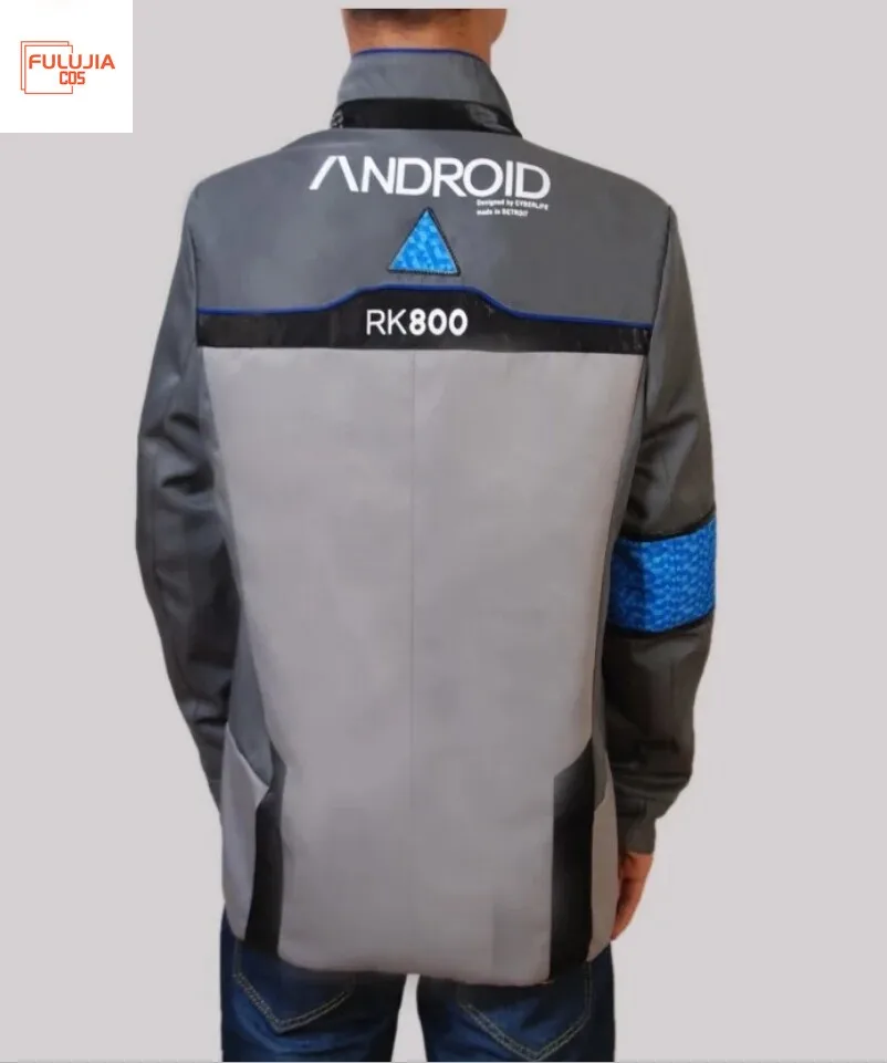 Fulujiacos Game Detroit: Become Human Connor RK800 Агент Униформа Косплей Костюм Куртки (art.: 3920cfe3ffcf8) - 3920cfe3ffcf8