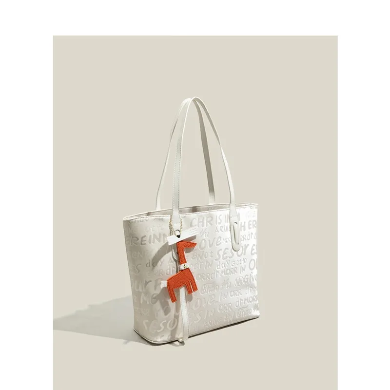 

Увядшая модная простая женская сумка в английском стиле с принтом, сумка-мессенджер для подмышек, сумка-тоут на одно плечо, вместительные су...