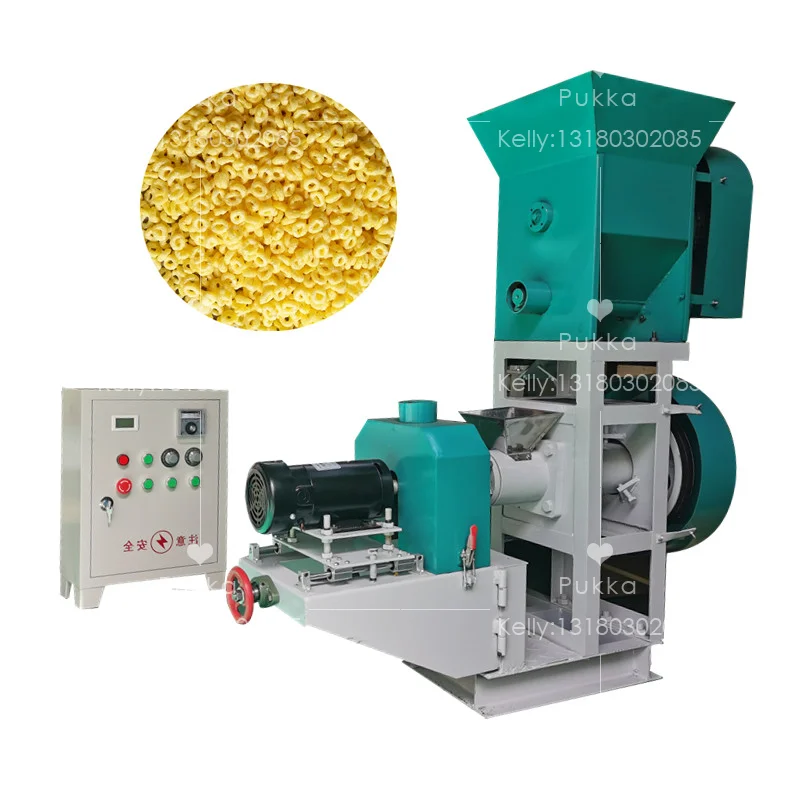 

Large Output Corn Puff Making Machines / Food Extruder Machine / Grain Puffing Machine