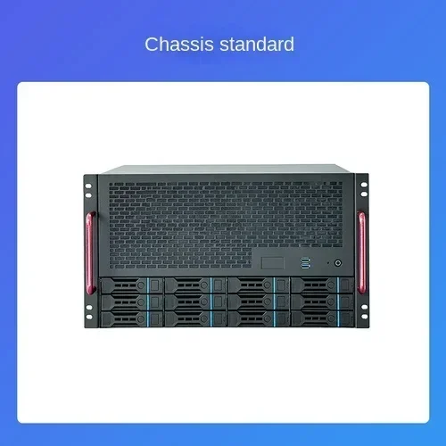 

12-луночный корпус NAS, материнская плата ATX, источник питания ATX, 8 слотов повної высоты, сервер Enterprise Home Qunhui AIO