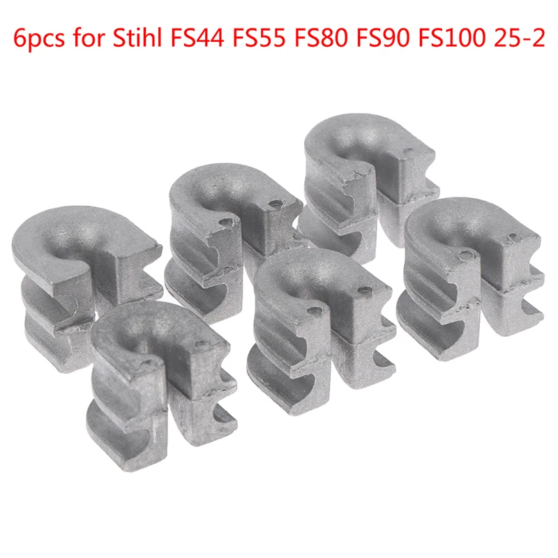 

6pcs/set Eyelet Line Retainers For Stihl FS90 FS100 FS200 FS55 Spare Parts Power Tools Trimmer Head Eyelets Strimmer Brush