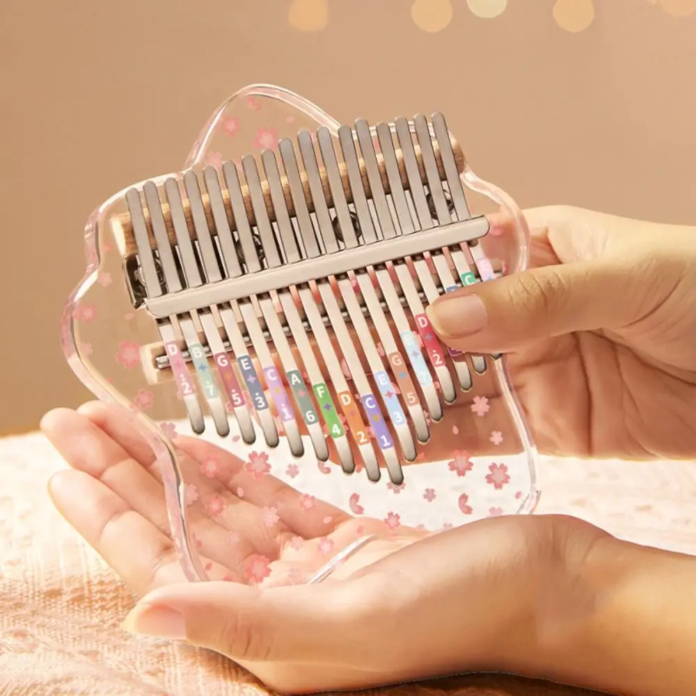 Креативное 17-клавишное пианино с большим пальцем изысканное мини-мини-пианино