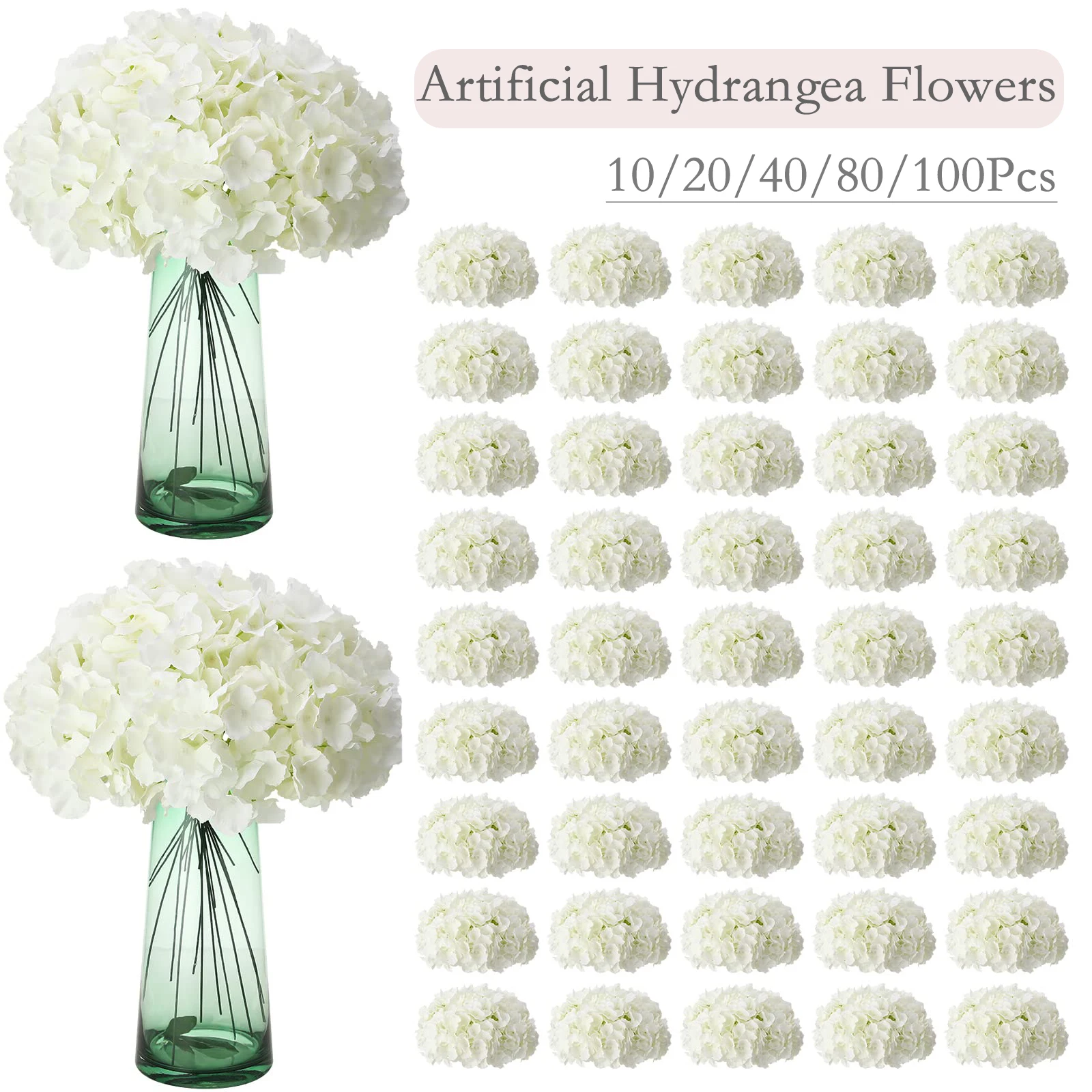 10-100 шт. декоративные шёлковые цветы