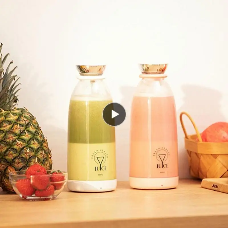 

Portable Smoothies Mixer 500ml Fast Fruit Mixers Kitchen Supplies Mini Electric Juicer Juice Maker Machine