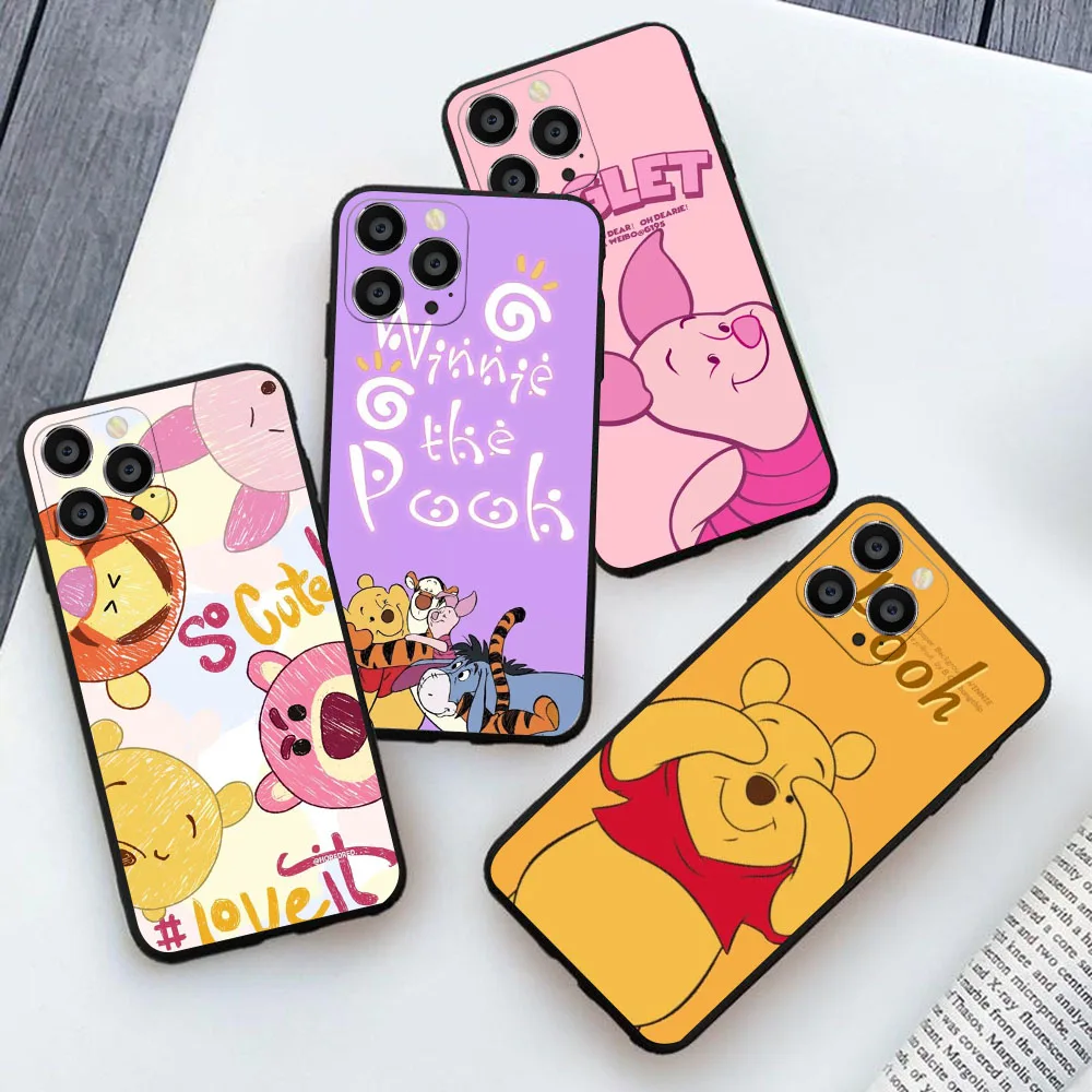 CK-59 Winnie the Pooh Phone Case For OPPO Find X3 X5 Neo Reno 2Z 8 8T 10 6Z Lite Pro Plus