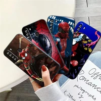 marvel luxury cool phone case for samsung galaxy s8 s8 plus s9 s9 plus s10 s10e s10 lite 5g plus silicone cover back