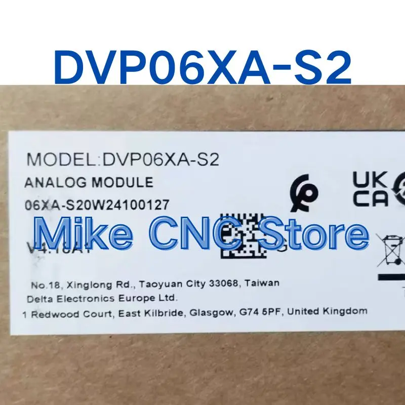 Новый модуль ПЛК DVP06XA-S2 для быстрой доставки (art.: 3920d4bede77c) - 3920d4bede77c