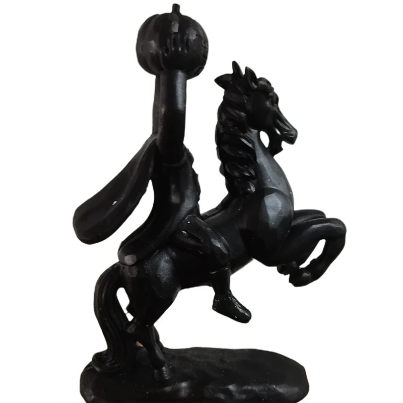 

Halloween Headless Horseman Resin Ornaments Headless Horseman Halloween Home Decoration