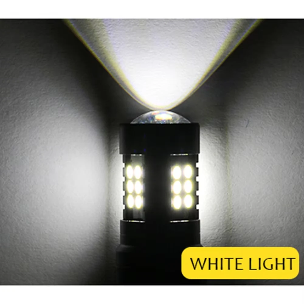 

2 шт. Canbus 1156 BA15S 1157 BAY15D T20 7443 3157 Автомобильная светодиодная лампа Передний и задний указатель поворота DRL Стоп-сигнал Авто 12 В 24 В Белый Красный Янтарный