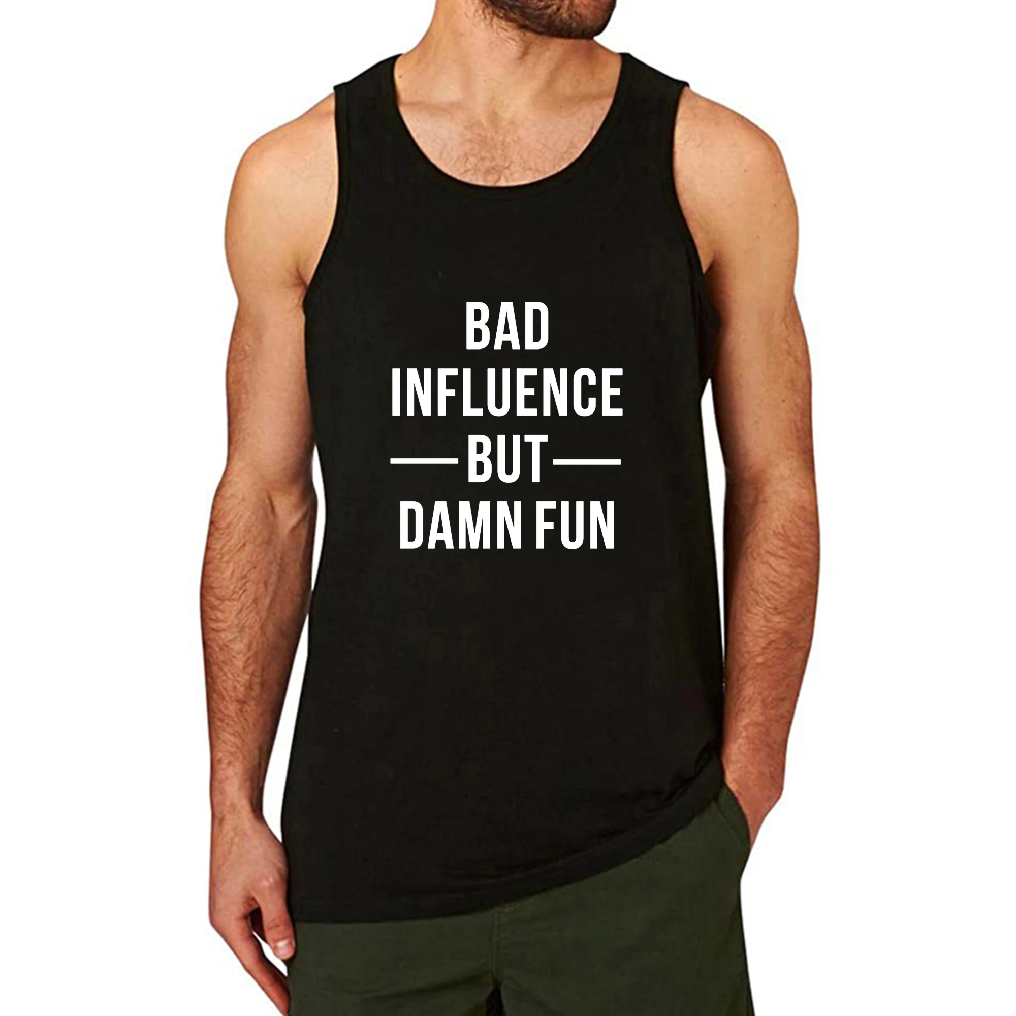 

Lyprerazy мужской плохой, но Забавный тренировочный топ с забавным принтом